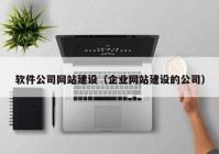 软件公司网站建设（企业网站建设的公司）