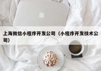 上海微信小程序开发公司（小程序开发技术公司）