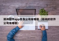 郑州软件app开发公司有哪些（郑州的软件公司有哪些）